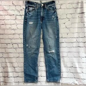 River Island distressed Florida mom jeans